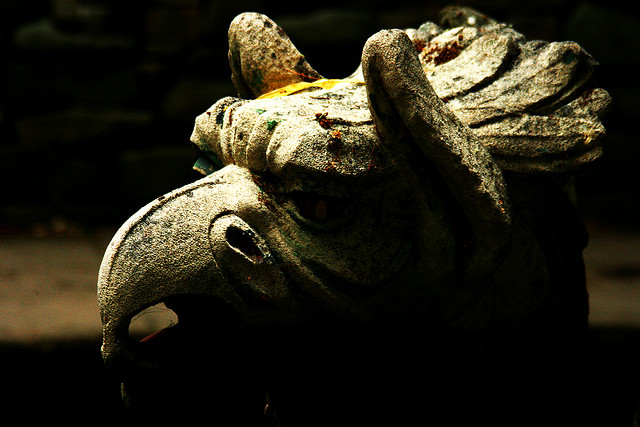 The Forbidden Corner Griffin - © John Dolan The Forbidden Corner Griffin - © John Dolan