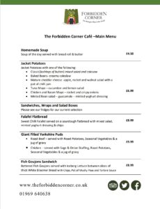 The Forbidden Corner Cafe – The Forbidden Corner