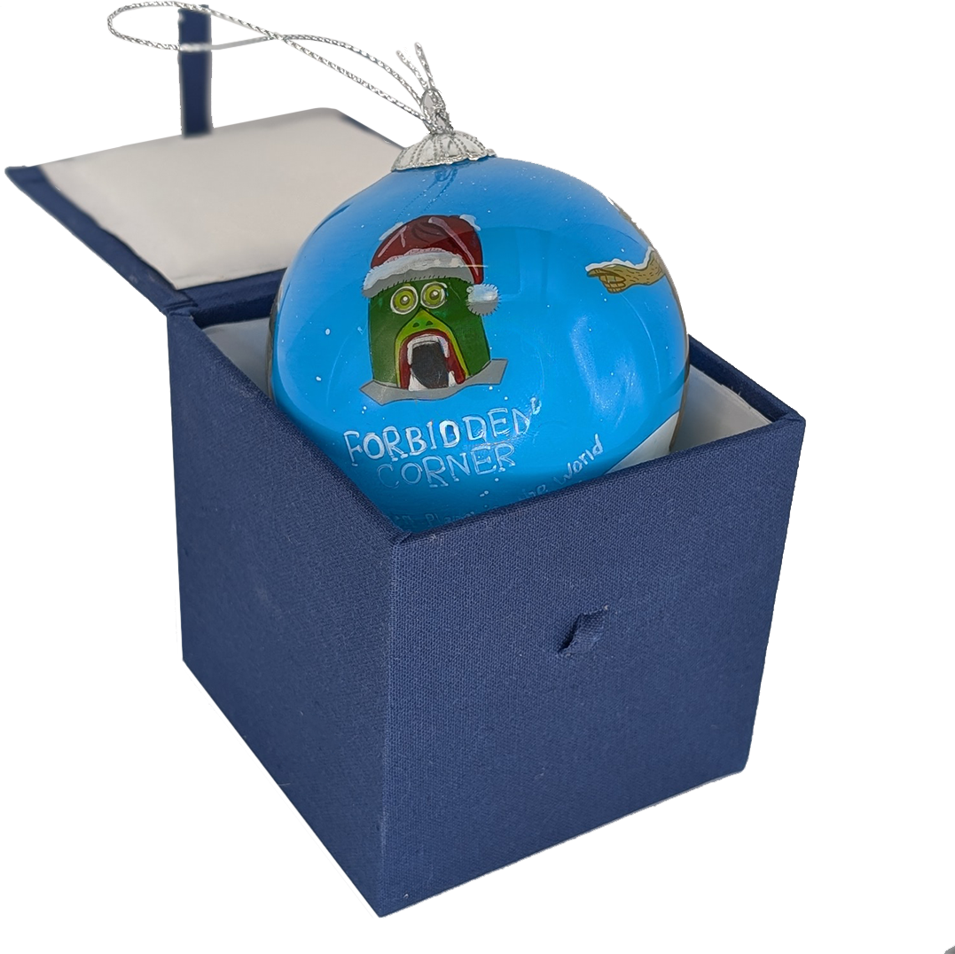 Hand-painted Christmas Baubles - Forbidden Corner - Image 4